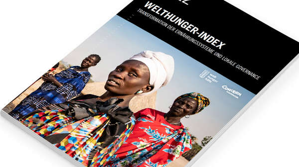 Titelbild des Welthunger-Index 2022.