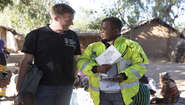 Landesdirektor Johannes Kaltenbach in Malawi 