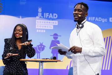 Ifad_Konferenz_Jugend_jobs.jpg Podiumsdiskussion bei der FAO, Rom 2020.