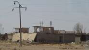 Zerstörte Häuser. In der Kurdistan Region of Iraq wurden ganze Dörfer in Schutt un Asche gelegt. Verlassene, zerstörte Häuser