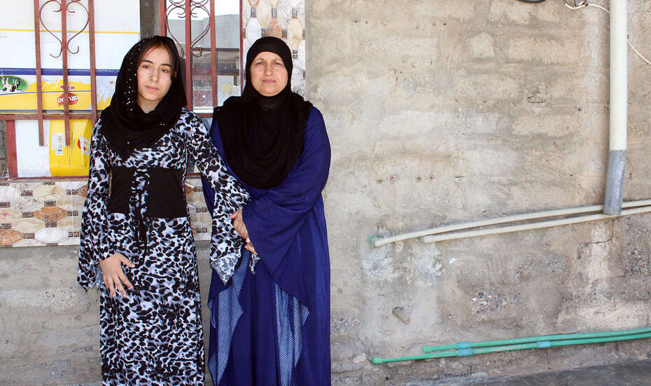 Mariam und ihre Tochter Amira