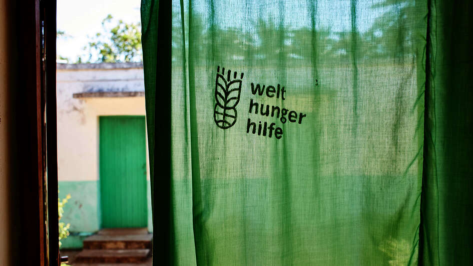 Blick aus dem Büro der Welthungerhilfe in Farafangana, Madagaskar.